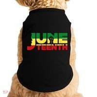 Juneteenth 1865 Freedom Black Pride Doggie Tank thumb 0