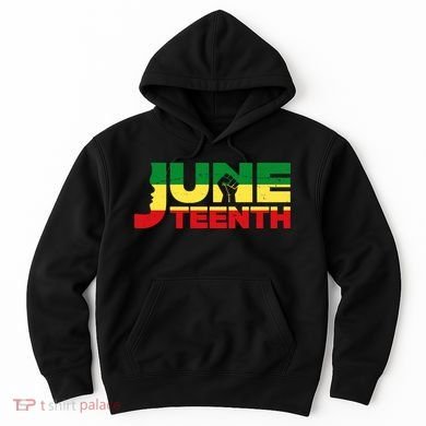 Juneteenth 1865 Freedom Black Pride Hoodie