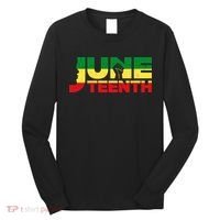 Juneteenth 1865 Freedom Black Pride Long Sleeve Shirt thumb 0