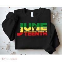 Juneteenth 1865 Freedom Black Pride Sweatshirt thumb 2