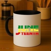 Juneteenth 1865 Freedom Black Pride Coffee Mug thumb 4