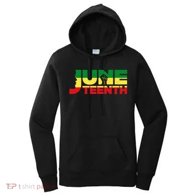 Juneteenth 1865 Freedom Black Pride Women's Hoodie
