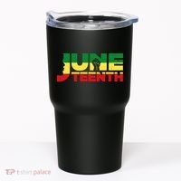 Juneteenth 1865 Freedom Black Pride Tumbler thumb 0