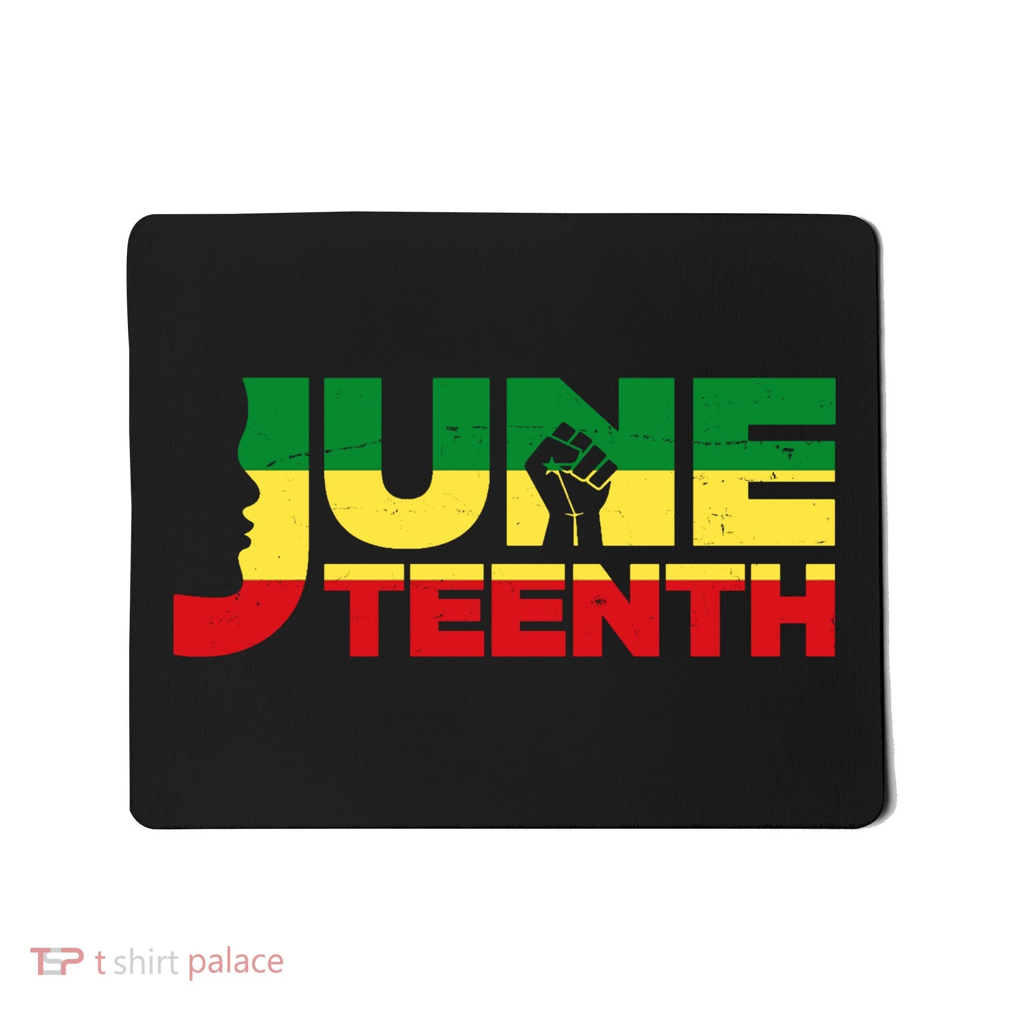Juneteenth 1865 Freedom Black Pride Mousepad