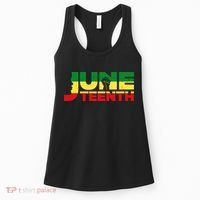 Juneteenth 1865 Freedom Black Pride Women's Tank Top thumb 0