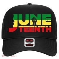 Juneteenth 1865 Freedom Black Pride Hat thumb 0