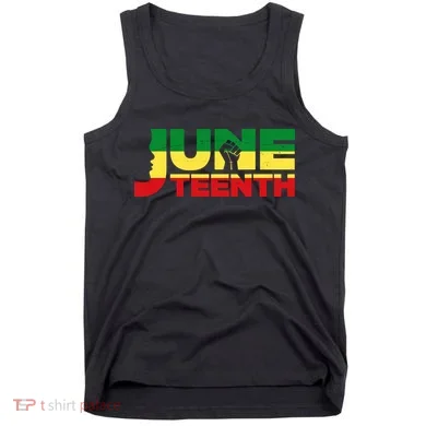 Juneteenth 1865 Freedom Black Pride Tank Top