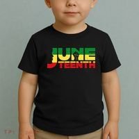 Juneteenth 1865 Freedom Black Pride Toddler T-Shirt thumb 2