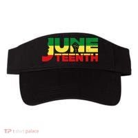 Juneteenth 1865 Freedom Black Pride Visor thumb 0