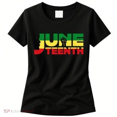 Juneteenth 1865 Freedom Black Pride Women's T-Shirt
