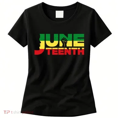 Juneteenth 1865 Freedom Black Pride Women's T-Shirt