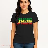 Juneteenth 1865 Freedom Black Pride Women's T-Shirt thumb 4