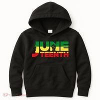 Juneteenth 1865 Freedom Black Pride Kids Hoodie thumb 0