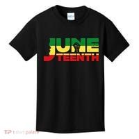 Juneteenth 1865 Freedom Black Pride Kids T-Shirt thumb 0