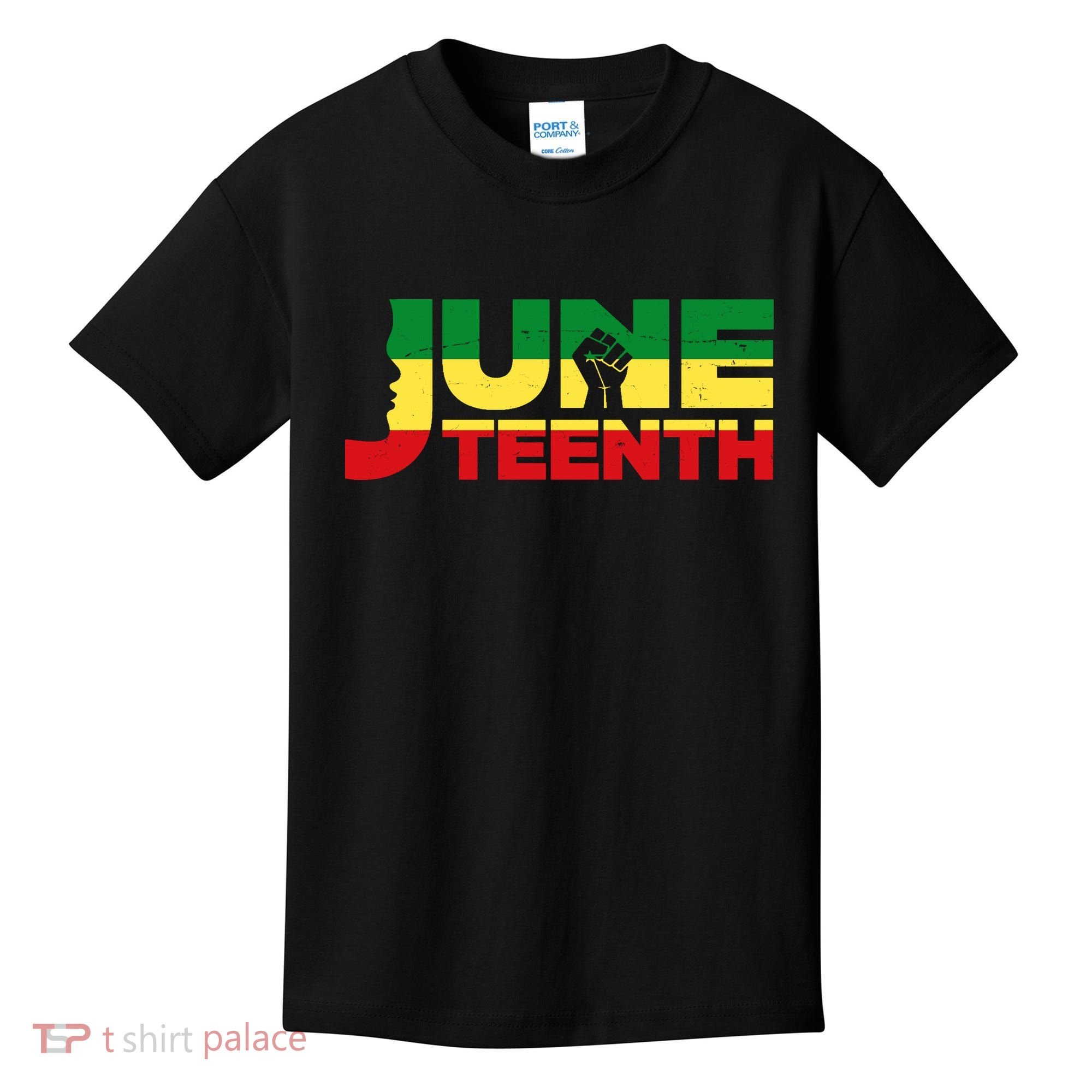 Juneteenth 1865 Freedom Black Pride Kids T-Shirt