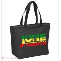Juneteenth 1865 Freedom Black Pride Tote Bag thumb 2