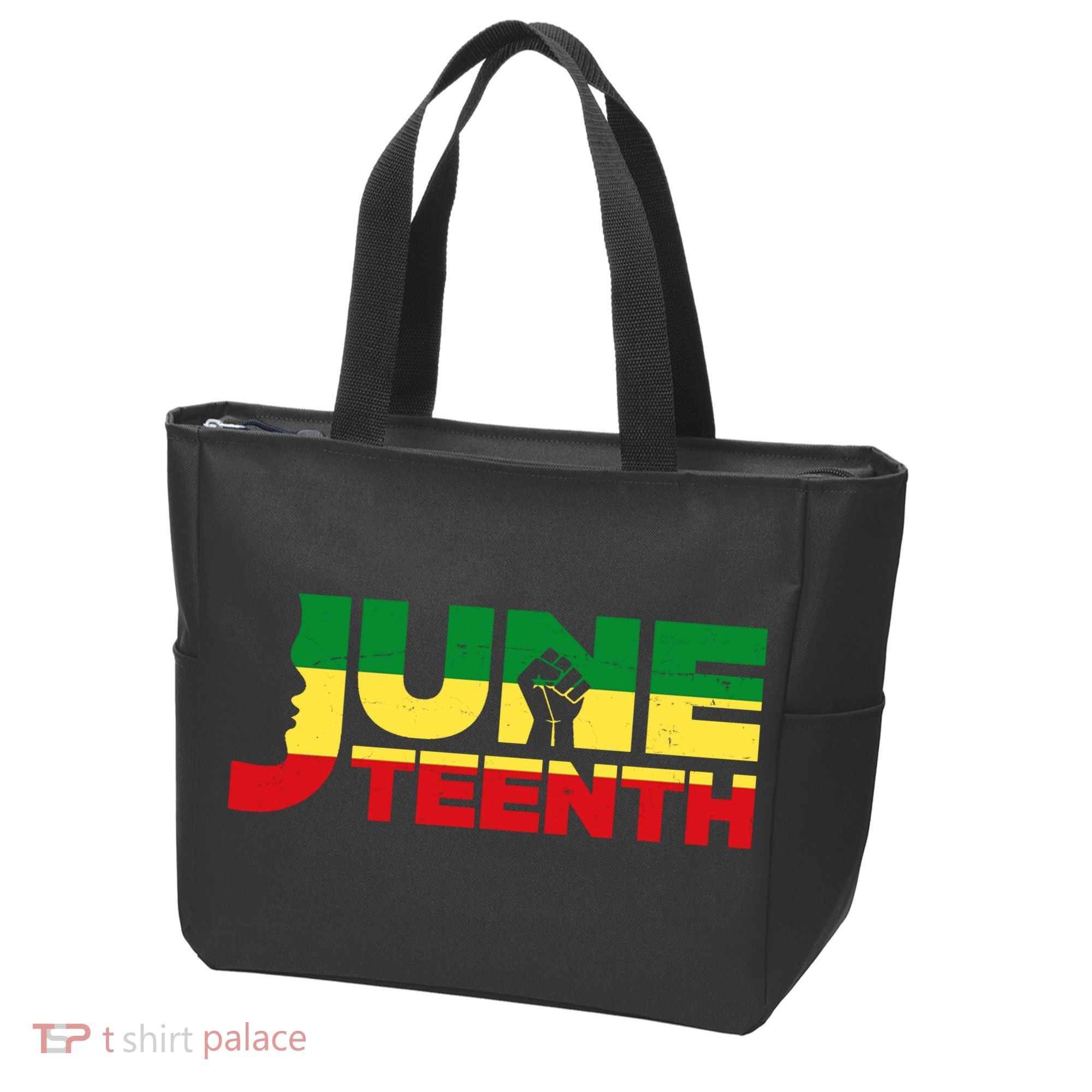 Juneteenth 1865 Freedom Black Pride Tote Bag