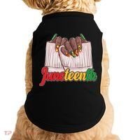 Juneteenth 1865 Finger Nails Manicure Doggie Tank thumb 0