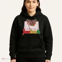 Juneteenth 1865 Finger Nails Manicure Hoodie thumb 5