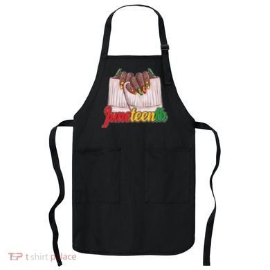 Juneteenth 1865 Finger Nails Manicure Apron