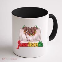 Juneteenth 1865 Finger Nails Manicure Coffee Mug thumb 1