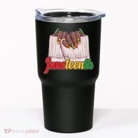Juneteenth 1865 Finger Nails Manicure Tumbler thumb 0
