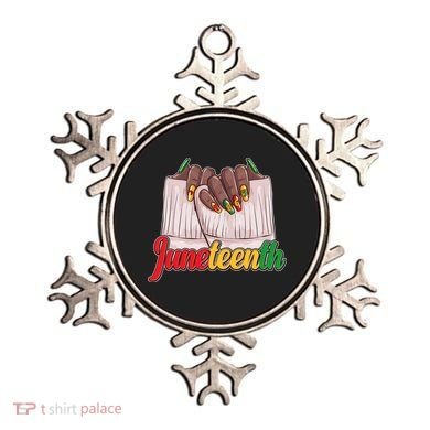 Juneteenth 1865 Finger Nails Manicure Ornament