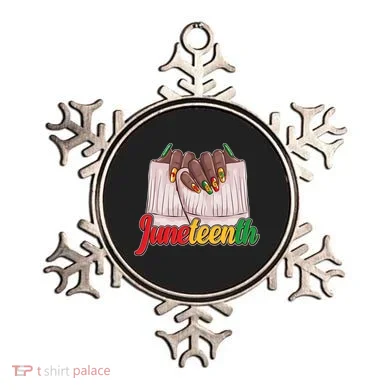 Juneteenth 1865 Finger Nails Manicure Ornament