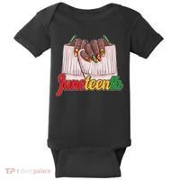 Juneteenth 1865 Finger Nails Manicure Baby Bodysuit thumb 0