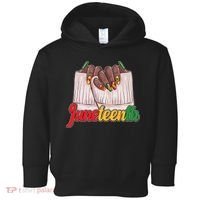 Juneteenth 1865 Finger Nails Manicure Toddler Hoodie thumb 0