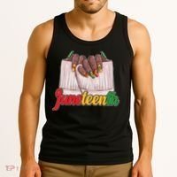 Juneteenth 1865 Finger Nails Manicure Tank Top thumb 3