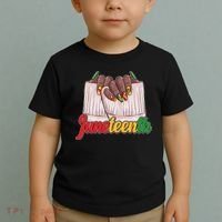 Juneteenth 1865 Finger Nails Manicure Toddler T-Shirt thumb 2