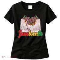 Juneteenth 1865 Finger Nails Manicure Women's T-Shirt thumb 0