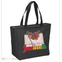 Juneteenth 1865 Finger Nails Manicure Tote Bag thumb 2