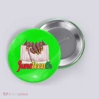 Juneteenth 1865 Finger Nails Manicure Button thumb 0