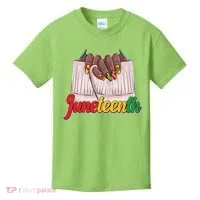 Juneteenth 1865 Finger Nails Manicure Kids T-Shirt thumb 0