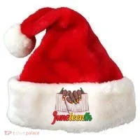 Juneteenth 1865 Finger Nails Manicure Santa Hat thumb 0