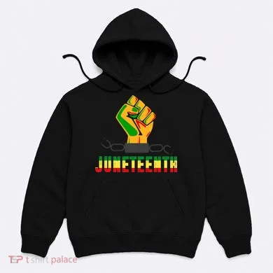 Juneteenth 1865 Hands In Chain Hoodie