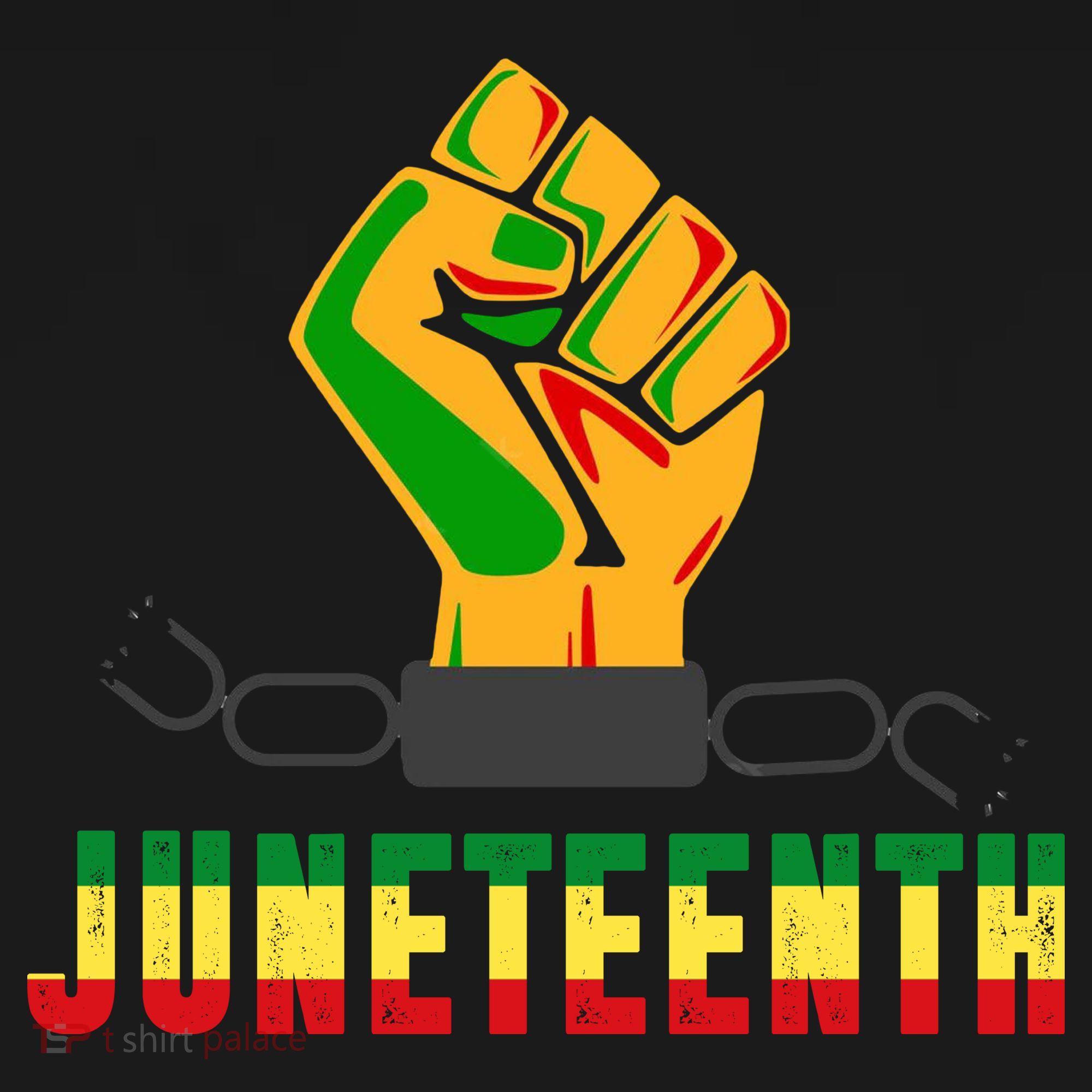 Juneteenth 1865 Hands In Chain Sweatshirt