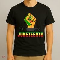Juneteenth 1865 Hands In Chain T-Shirt thumb 3