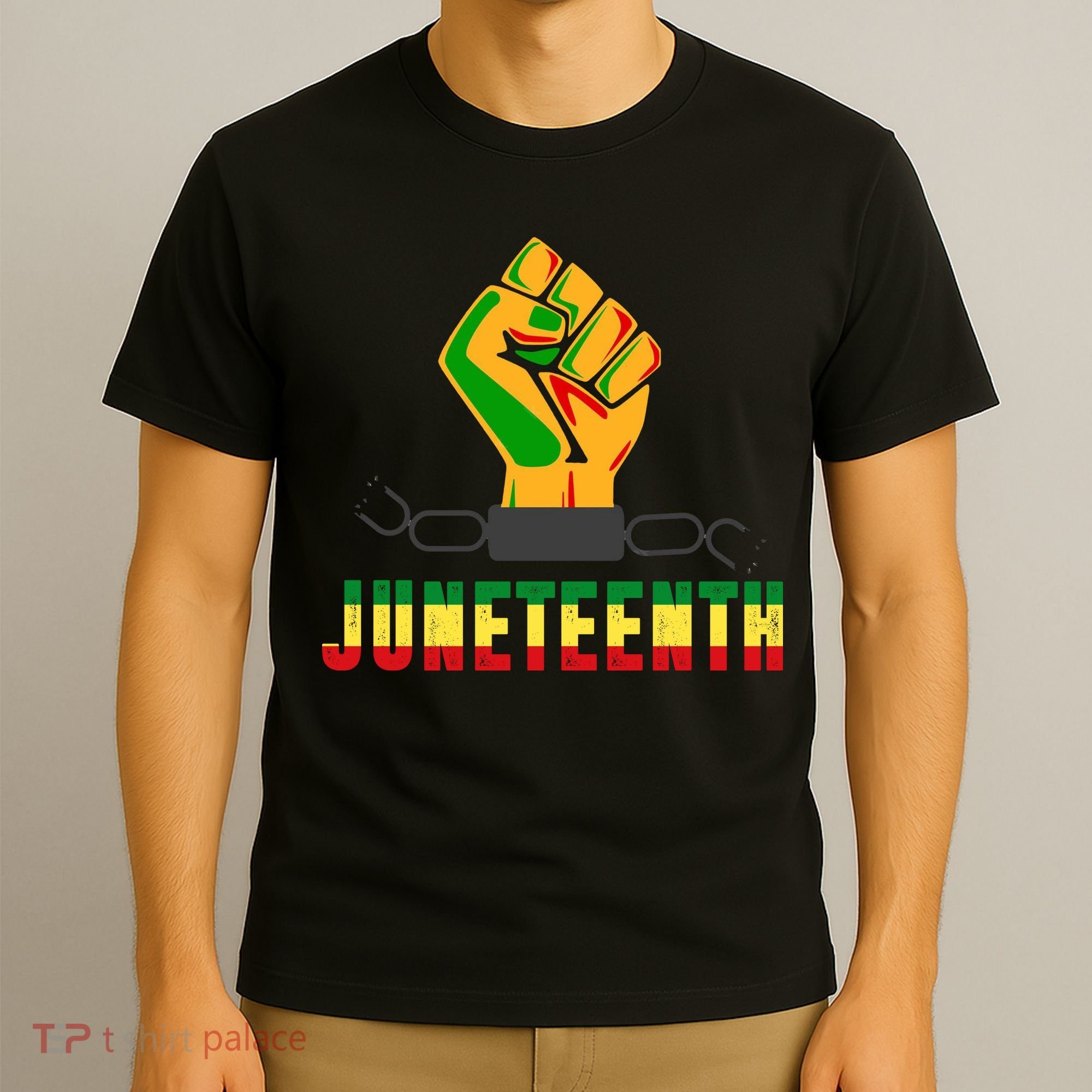 Juneteenth 1865 Hands In Chain T-Shirt