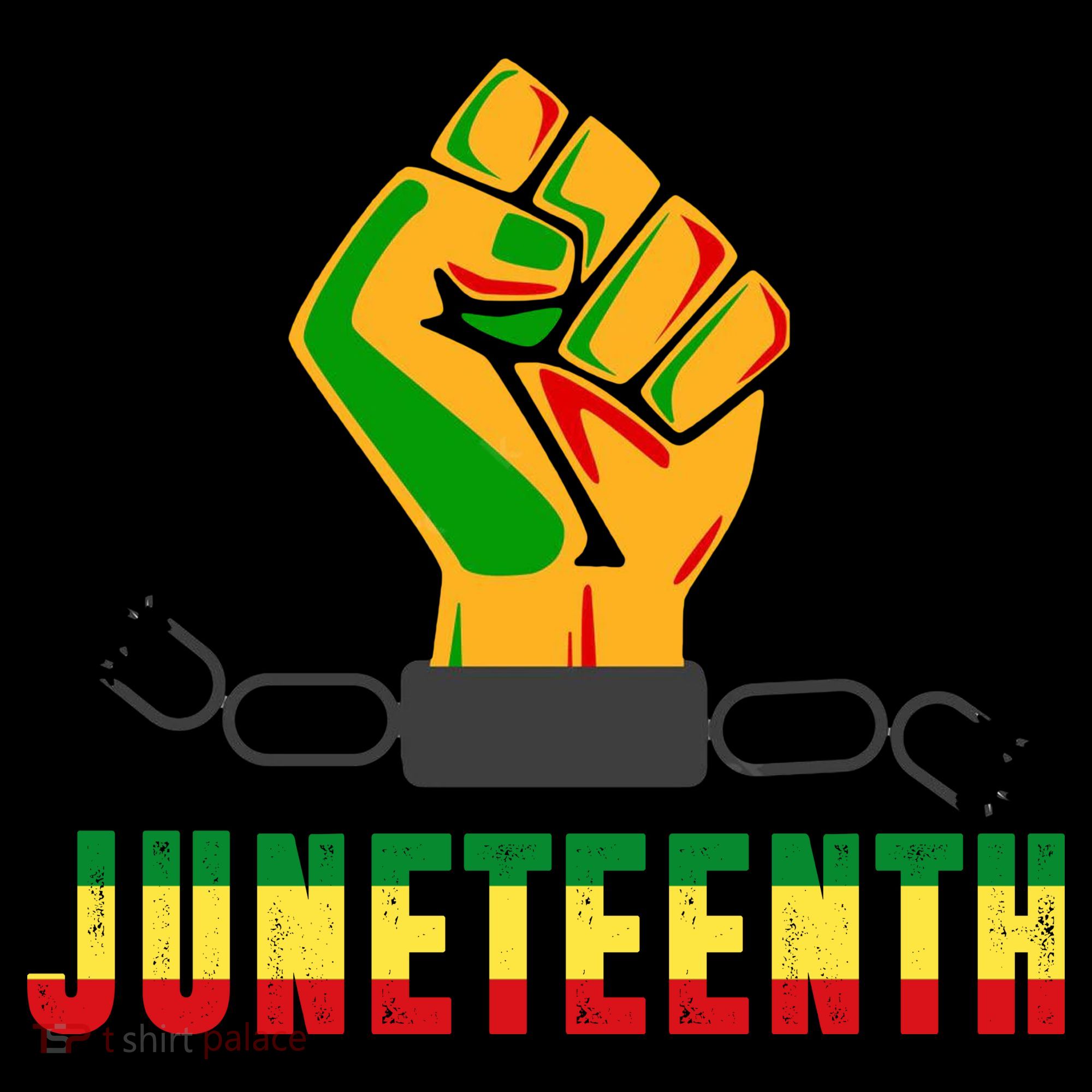 Juneteenth 1865 Hands In Chain Coffee Mug