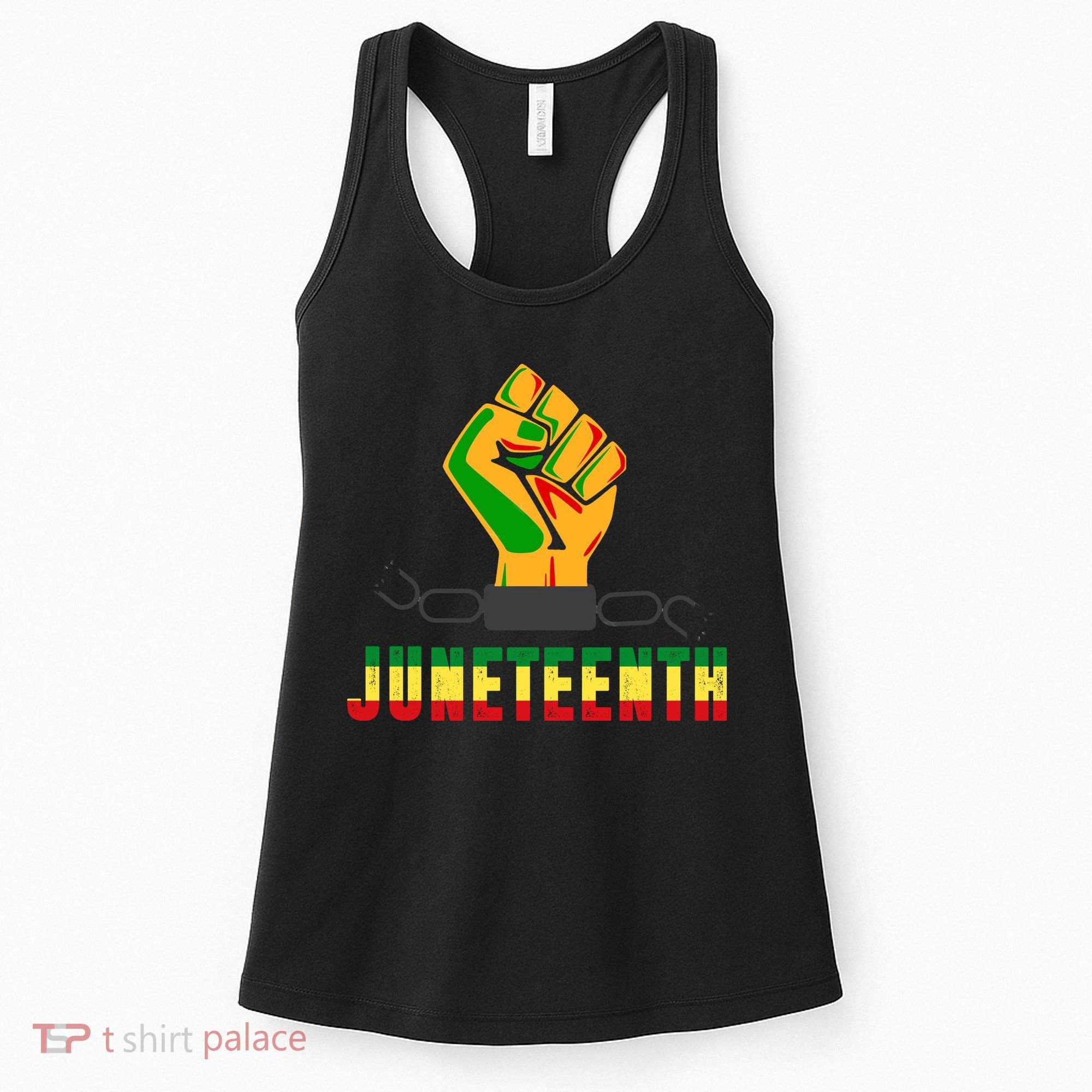 Juneteenth 1865 Hands In Chain Women's Tank Top