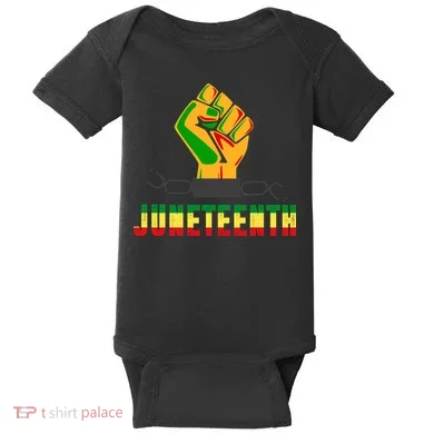 Juneteenth 1865 Hands In Chain Baby Bodysuit