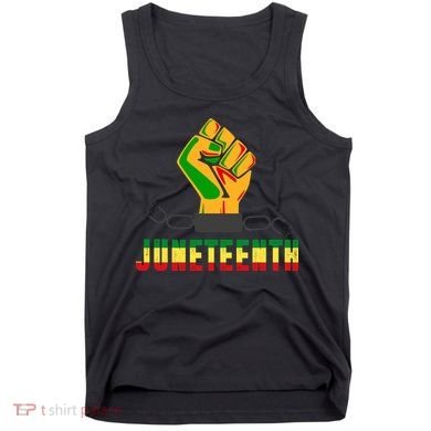 Juneteenth 1865 Hands In Chain Tank Top