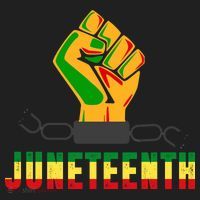 Juneteenth 1865 Hands In Chain Golf Towel thumb 3