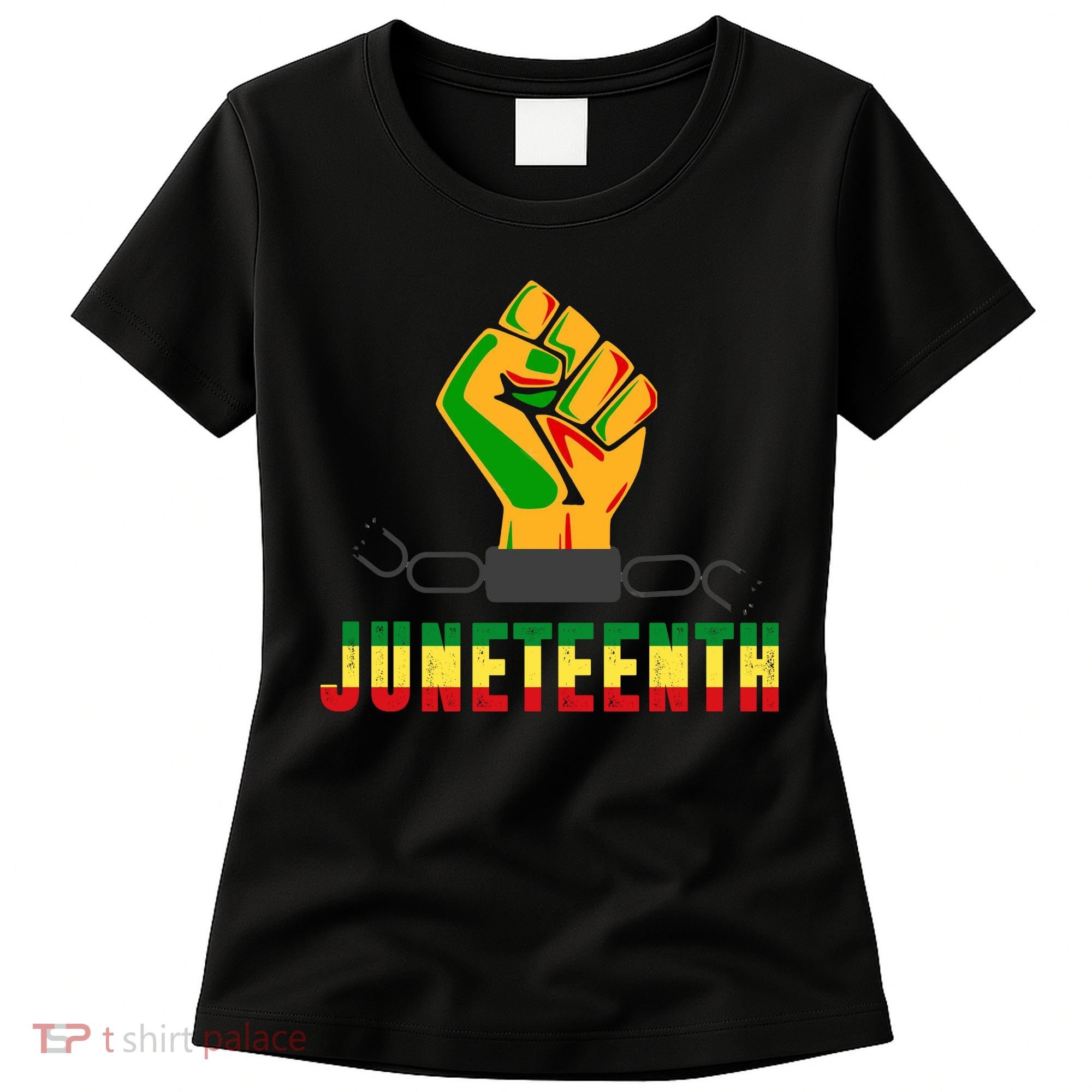 Juneteenth 1865 Hands In Chain Women's T-Shirt