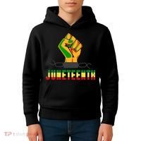 Juneteenth 1865 Hands In Chain Kids Hoodie thumb 4