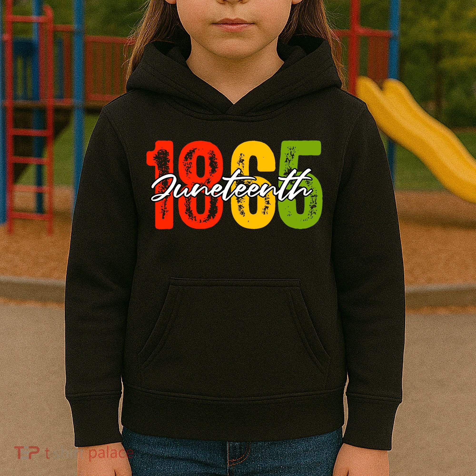 Juneteenth 1865 Kids Hoodie