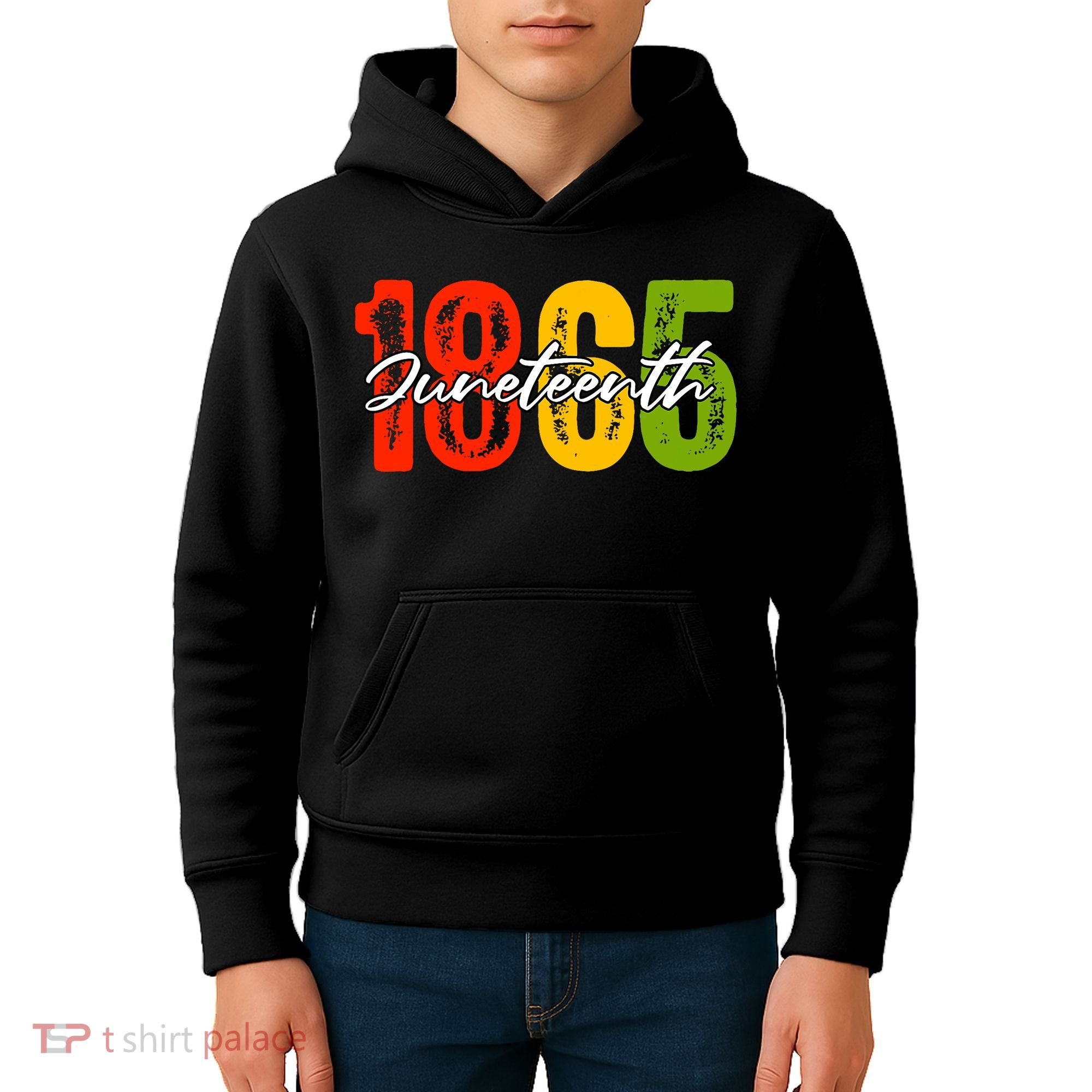 Juneteenth 1865 Kids Hoodie